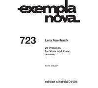 24 Preludes for Viola and Piano: (Wanderer)