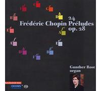 24 Préludes OP.28 : Version pour Orgue [Import]