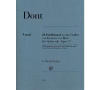 24 Preparatory Exercises To The Studies Of Kreutzer And Rode For Violin Solo Op. 37