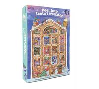 24 puzzles de 20 pièces - Calendrier de l'avent l'atelier du père noël vert TU