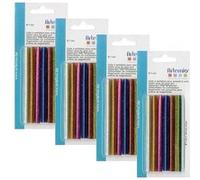 24 recharges pistolet à colle 7 mm - paillettes - Artemio Multicolore G