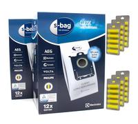 24 Sacs Aspirateur + 30 Parfums Compatible avecElectrolux E205, E 206 B, E 206, E206, E 207, E207, E206SM Anti-Allergy - 9009238511, E209 | 24 Sacs, Désodorisants, Accessoires, Pièces De Rechange