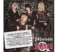 24 SEVEN CD UK PUNKYFISH 2006 3 TRACK PIC DISC WITH PRO INFO STICKERED CASE FEATURING RADIO MIX,VODKA MIX AND SERIOUSLY CRAZY