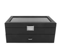 24 Slots Watch Box Boîte en Fibre de Carbone Watch avec Une Montre Intérieure en Cuir PU Drawe pour Hommes W61b Vous Trouvez Une Montre A et 24 Slots BoxDrawe Organizerwatch Display (W61b)