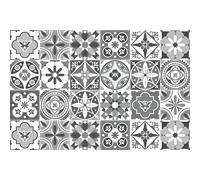 24 stickers carreaux de ciment azulejos belisario