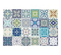 24 stickers carrelages azulejos Rumba