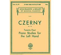 Twenty-Four Piano Studies for the Left Hand, Op. 718