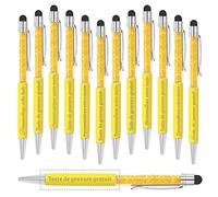 24 stylos personnalisés avec noms, stylos à bille avec sensation d'écriture douce, meilleurs stylos pour étudiants/adultes, Noël, remise des diplômes, anniversaire, bureau, école.