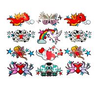 24 Tatouages Éphémères Pour Enfant ¿ Girly