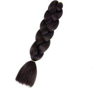 24"Tresses synthétiques cheveux Ombre tressage cheveux Jumbo tresse Extension de cheveux pour femmes cent couleurs bricolage cheveux-2-24 pouces-CHINE
