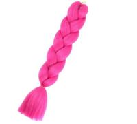 24"Tresses synthétiques cheveux Ombre tressage cheveux Jumbo tresse Extension de cheveux pour femmes cent couleurs bricolage cheveux-A18-24 pouces-CHINE