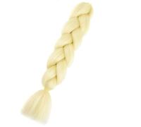 24"Tresses synthétiques cheveux Ombre tressage cheveux Jumbo tresse Extension de cheveux pour femmes cent couleurs bricolage cheveux-613-24 pouces-CHINE