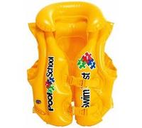 24 Unités de gilet Gonflable pour Piscine Intex 50 x 47 x 40 cm Jaune Jaune