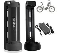 24 V 36 V Batterie de vélo électrique 10 Ah 15 Ah Batteries au lithium amovibles Bouteilles avec BMS et chargeur, pour vélo électrique Petit cadre pour moteur 300 W 500 W 700 W