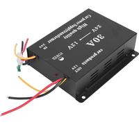 24 V à 12 V DC Convertisseur de tension 600W Camion Fournisseur d'entraînement acoustique Réducteur longue distance -Contrôleur pour CARS RVS SUVS -Bus 30A