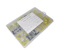 24 Values*10PCS Correction Capacitor Kit 63V-100V 102J-105J Polypropylene Film Capacitors 240PCS NWPNLXEA