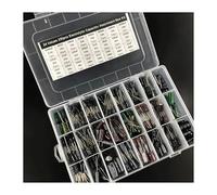 24 values 330pcs 6.3/10V/16V/25V/35/50V/100V/250V/400V (3.3uF ~ 2200uF) mix Electrolytic capacitor Assorted kit with storage box