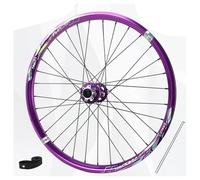 24'' VTT Roue Avant À Axe Traversant Boost 15 * 100/110mm Jantes À Double Paroi en Alliage D'aluminium avec Moyeux De Roulement Frein À Disque 915g(F100)