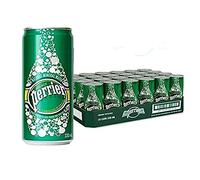 24 x 250 ml d'eau minérale naturelle pétillante, pour déjeuner sain, boissons gazeuses.