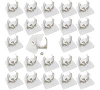 24 x 32 mm Self Adhesive Hose Clamps,Adjustable Hose Clamps,PVC Hose Clamps,for Swimming Pools,Home Gas,Garden