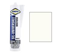 24 X BLANC RAL 9010 ML 280 SILICONE ACÉTIQUE SIL UNIVERSEL BOSTIK