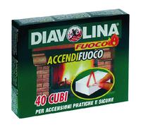24 X DIAVOLINA ALLUME-FEU 40 cubes - art. 15300