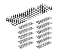 24 x grilles Anti-rongeurs, Protection Contre Les martres et Chats, pour parterres, Plantes, Tapis à Picots, Noir