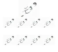 24 x Levier de soupape INA pour BMW, MINI, TOYOTA 1 E81, 1 E82, 1 E87, 1 E88