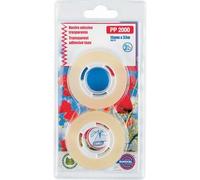 24 X PPL MM 15 ML 33 CF=PCS 2 RUBAN ADHÉSIF TRANSPARENT CASA DUO AUTO EUROCEL