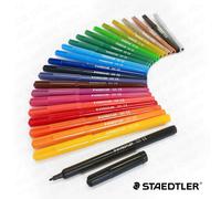 24 X Staedtler Noris Club Feutres en Boîte Cadeau - Idéal pour Adulte Coloré