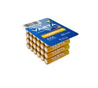 VARTA Piles AAA, lot de 24, Longlife, Alcalines, 1,5V, adaptées aux télécommandes, réveils, radios, horloges murales, Made in Germany