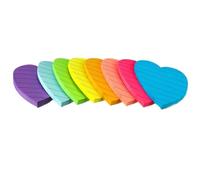 240 feuilles de notes autocollantes colorées en forme cœur, messages, papiers mémo Pour Prendre Des Notes