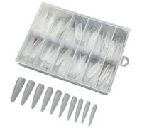 240 PCS Faux Ongles Conseils Extras Long Nails Confléchis