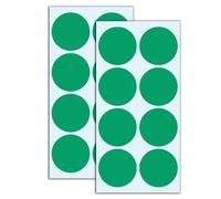 240 Pièces - 50mm Ronde Gommettes Autocollants Cercle - Vert