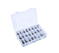 240 pièces 6x8mm DIP ensemble d'inducteurs de puissance 2.2uH-100mH 24 valeur x 10 pièces 6 * 8mm starter inducteurs de puissance en forme de I Kit assorti boîte