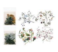 240 Pièces Autocollants de Scrapbooking à Fleurs