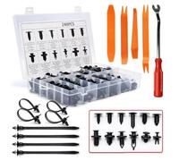 240 Pièces Clips de Fixation pour BYD Seal 6 DM-i Touring 2025 2026 | 12 Tailles Rivet Plastique, Clips Voiture, Clips de Fixation Voiture, Clips Plastique Voiture avec 5 Outils de Démontage