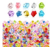 240 Pièces de Strass Acryliques, Diamants Colorés en Plastique, Pierres Précieuses Décoratives, Formes Irrégulières, Idéal pour la Décoration de Vases, de Fêtes, de Mariages et de Loisirs Créatifs