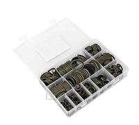 240 pièces joint torique en caoutchouc, 6 8 10 12 14 16 18 20 22 24 27 30mm joints toriques en métal joint en caoutchouc bague d'huile bouchon de vidange joint de joint