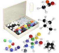 240 pièces Kit de chimie modèle moléculaire,modèle moléculaire de chimie organique et inorganique,adaptéà l'enseignement et aux expériences scolaires