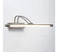 240° Rotating LED Bathroom Mirror Light Wall-Mounted Vanity Lamp with 3 Color Modes Modern Black Fixture for Makeup & Dressing Tables - Ideal Lighting for Stylish Bathrooms