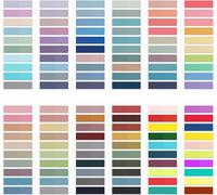 2400 Pièces De Marque Page Adhesif, 12 Styles Onglets Adhésifs, Sticky Tabs, Notes Autocollantes Pour Utilisation Comme Marqueurs De Livres Et Annotation De Livres(Papeterie)