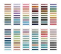 2400 Pièces Marque Page Adhesif, Multicolore Post It Livre, Index Tabs, Inscriptible Sticky Tabs pour la Maison, École, Bureau