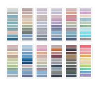 2400 Pièces Marque Page Adhesif, Multicolore Post It Livre, Index Tabs, Inscriptible Sticky Tabs pour la Maison, Multic MARQUE-PAGE