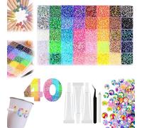 24000PC Bedazzling Kit Rhinestones, 2026 Upgraded Colorful DIY Resin Rhinestone Kit, Resin Jelly Rhinestones for Bedazzling, Multicolor 3mm Flatback Gems, for Nail Art, Crafting (32000pcs)