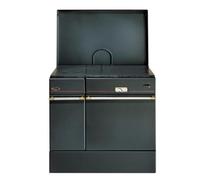 Godin Cuisinière bois Arpège 240163000860 85 cm 10,5 kW bûches 50 cm Noir