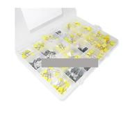 240PCS- 24Values*10Pcs Correction Capacitor Assorted Kit 63V-100V 102J-105J Polypropylene Film Capacitors NWPNLXEA