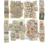 240PCS Autocollant Scrapbooking Vintage Papier Autocollant Scrapbooking Stickers Autocollant Océan Autocollant Washi Sticker pour Journal Aesthetic Cahier Album Photo