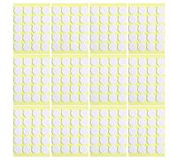 240pcs Autocollants de Mèche de Bougie, Autocollants Double Face Résistants à la Chaleur avec la Petite ''Queue'', Adhérence Stable dans Les Autocollants de Cire Chaude pour la Fabrication de Bougies