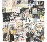 240pcs Autocollants Scrapbooking Vintage Papier De Scrapbooking Décoratif Fournitures De Scrapbooking Rétro Marine Astronomie Washi Sticker Autocollants Pour Journal Cahier Artisanat Album Photo